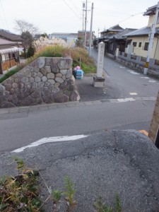 神戸の見附跡の石垣（10712）