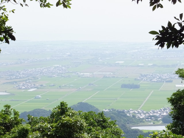 白米城とも呼ばれる阿坂城跡（桝形山、阿坂山）