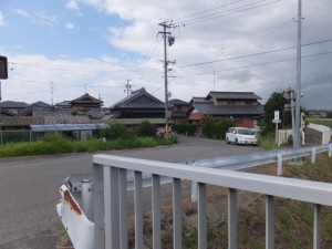 大蔵橋（田中川）、伊勢-2(13250)付近