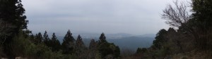 朝熊峠からの眺望