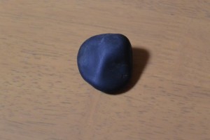 神前海岸（伊勢市二見町松下）で見つけた貝のような形状の石
