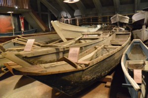 船の収蔵庫（海の博物館）