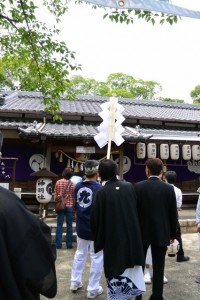 赤須賀神明社の御木曳き祭（桑名市赤須賀）