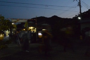 麻加江かんこ踊り、大名行列（慶林寺）