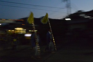 麻加江かんこ踊り、大名行列（慶林寺）