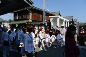 河邊七種神社のお白石持行事（伊勢市河崎）