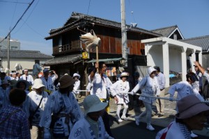 河邊七種神社のお白石持行事（伊勢市河崎）