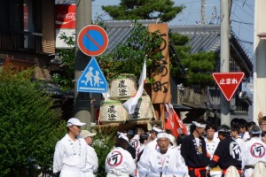 河邊七種神社のお白石持行事（伊勢市河崎）