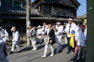 河邊七種神社のお白石持行事（伊勢市河崎）