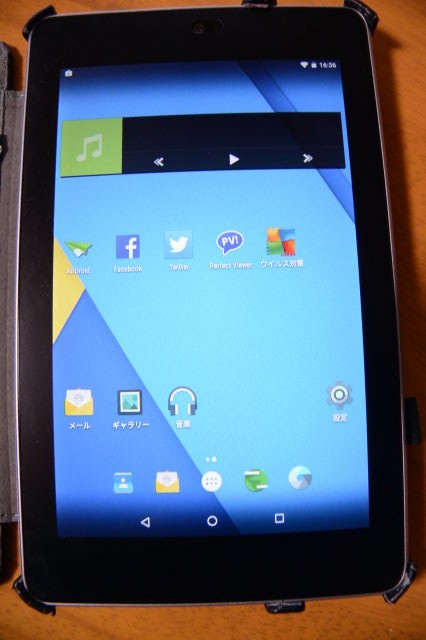 Android 6.0.1で完全に復活した「nexus 7 (2012) wifiモデル」