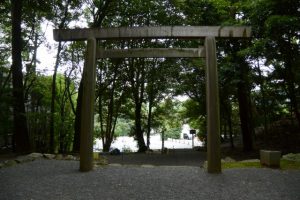 饗土橋姫神社（皇大神宮 所管社）の鳥居