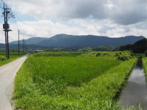 JR参宮線内宮踏切〜近畿自然歩道の道標